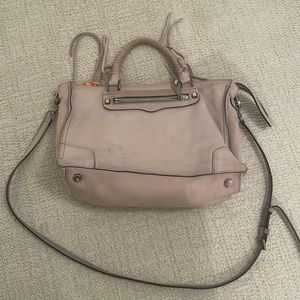 Rebecca Minkoff Lavender Suede Satchel Bag - Used